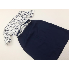 Stylowa elegancka SUKIENKA z wzorami VINTAGE | Lapciucha.pl