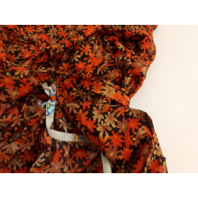 Stylowy SZLAFROK z falbanami VINTAGE retro KW | Lapciucha.pl