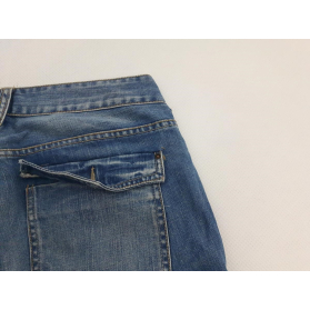 FISHBONE jeansowe SPODENKI RYBACZKI postarzan | Lapciucha.pl