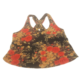KNICKERBOX stylowy TOP do spania w kwiaty VIN | Lapciucha.pl