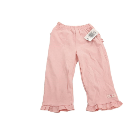 MATALAN dresowe SPODNIE z falbanką PINK wygod | Lapciucha.pl