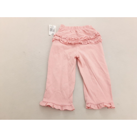 MATALAN dresowe SPODNIE z falbanką PINK wygod | Lapciucha.pl
