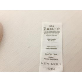NEW LOOK beżowa PÓŁHALKA wygodna BASIC elasty | Lapciucha.pl