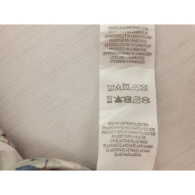PRIMARK dresowy TOP do spania KWIATY z satyną | Lapciucha.pl