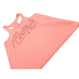 PRIMARK neonowy TOP do spania PRINT z brokate | Lapciucha.pl