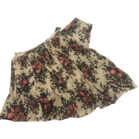 ASOS zwiewna BLUZKA na jedno ramię KWIATY na | Lapciucha.pl