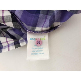 BEGINNERS elegancka KOSZULA w kratkę _ 86cm | Lapciucha.pl