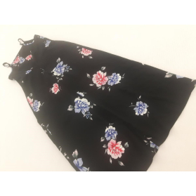 BONPRIX stylowy KOMBINEZON ze spódnicą KWIATY | Lapciucha.pl