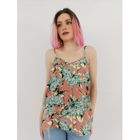 topshop cienka bluzka top na lato kwiaty wygo | Lapciucha.pl