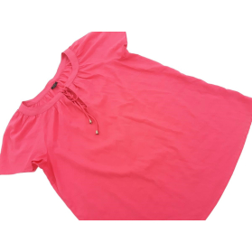 OVS elegancka BLUZKA z krótkim rękawem PINK l | Lapciucha.pl