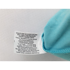 HANES dresowa BLUZKA odkryte ramię PRINT _ XL | Lapciucha.pl