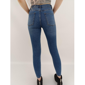 denim co jeansowe spodnie rurki wygodne modne | Lapciucha.pl