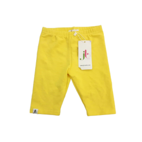 J B LONDON dzianinowe LEGGINSY żółte BASIC  N | Lapciucha.pl