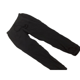 DIVERSE satynowe SPODNIE JOGGERY czarne MODNE | Lapciucha.pl