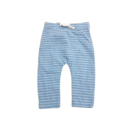 MATALAN dresowe LEGGINSY niebieskie PASKI wyg | Lapciucha.pl