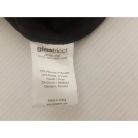 GINA TRICOT satynowa SPÓDNICA elegancka CZARN | Lapciucha.pl