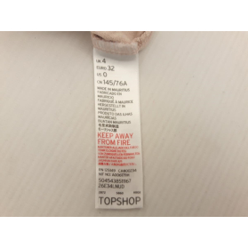TOPSHOP elastyczna BLUZKA CROP TOP z marszcze | Lapciucha.pl