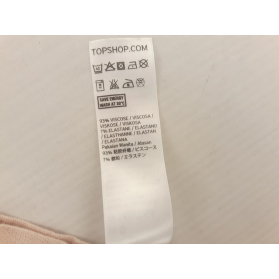 TOPSHOP elastyczna BLUZKA CROP TOP z marszcze | Lapciucha.pl