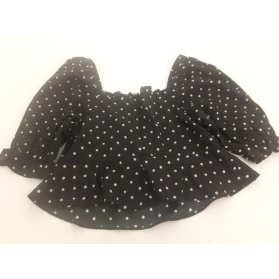 BRAVE SOUL stylowa BLUZKA z bufkami RETRO w g | Lapciucha.pl