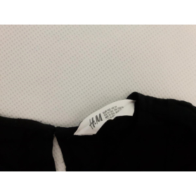 H&M długi cienki KOMBINEZON na lato CZARNY wy | Lapciucha.pl
