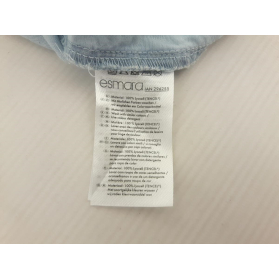 ESMARA cienka BLUZKA HISZPANKA a'la jeans MOD | Lapciucha.pl
