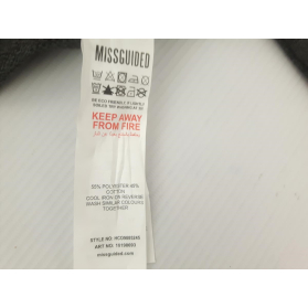 MISSGUIDED krótka BLUZA postarzana OVERSIZE w | Lapciucha.pl