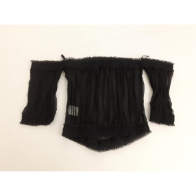 KMX zwiewna BLUZKA CROP TOP z odkrytymi ramio | Lapciucha.pl