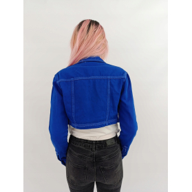denim co krótka kurtka katana jeansowa modna | Lapciucha.pl