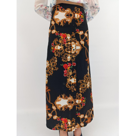 new collection stylowa spódnica maxi z orname | Lapciucha.pl
