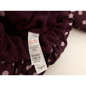 M&S pikowana KURTKA ocieplana GROSZKI z kaptu | Lapciucha.pl