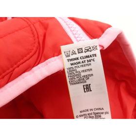 M&S pikowana KURTKA przejściowa WYGODNA czerw | Lapciucha.pl