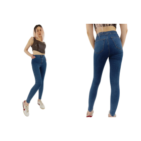 topshop jeansowe spodnie rurki wysoki stan mo | Lapciucha.pl