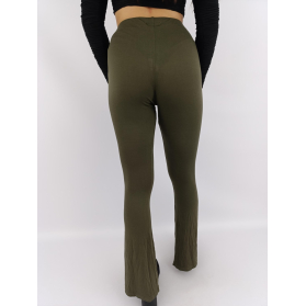 prettylittlething dresowe spodnie dzwony wyso | Lapciucha.pl