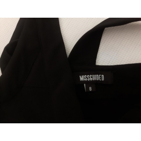 MISSGUIDED bandażowa SUKIENKA mała czarna MIN | Lapciucha.pl