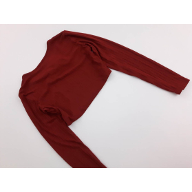 ROMWE dzianinowa BLUZKA CROP TOP w paski _ S | Lapciucha.pl