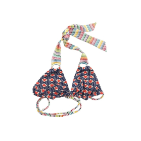 PISTOL PANTIES trójkątny STANIK we wzory _ 40 | Lapciucha.pl