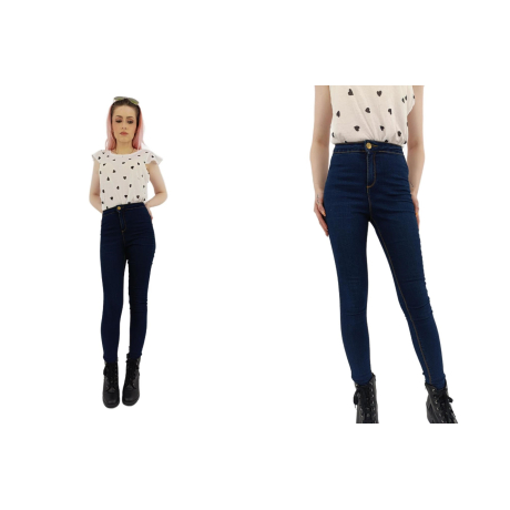 dorothy perkins jeansowe spodnie rurki elasty | Lapciucha.pl