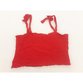 NLY TREND elastyczna BLUZKA CROP TOP z marszc | Lapciucha.pl