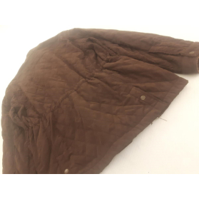 TCHIBO pikowana KURTKA PARKA ocieplana BROWN | Lapciucha.pl