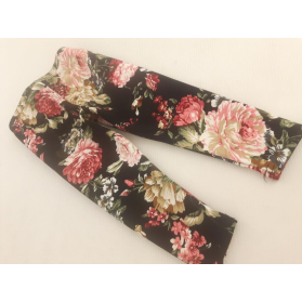 SHEIN elastyczne LEGGINSY wygodne KWIATY modn | Lapciucha.pl