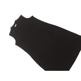 PAPAYA dzianinowa SUKIENKA prążkowana CZARNA | Lapciucha.pl