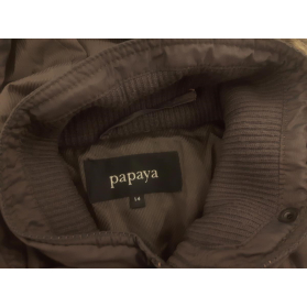 PAPAYA pikowana KURTKA z kapturem WYGODNA brą | Lapciucha.pl