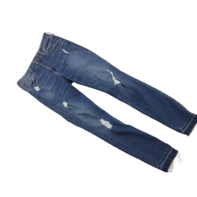 HOLLISTER jeansowe SPODNIE RURKI z dziurami M | Lapciucha.pl