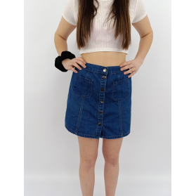 urban outfitters jeansowa spódniczka trapezow | Lapciucha.pl