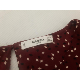 MANGO stylowa SUKIENKA odkryte ramiona WZORY | Lapciucha.pl