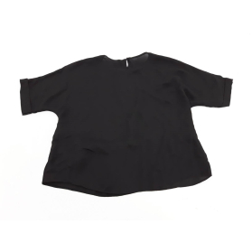 SELECT elegancka BLUZKA oversize CZARNA _ 40 | Lapciucha.pl