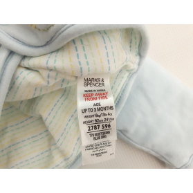 M&S dwustronna KURTKA dresowa HAFTY paski WYG | Lapciucha.pl