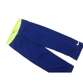 NIKE sportowe LEGGINSY wygodne BLUE płaskie s | Lapciucha.pl