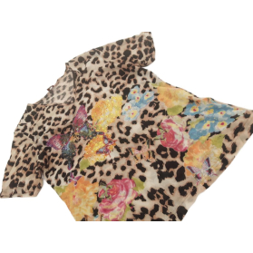 OLSEN siateczkowa BLUZKA z cekinami CĘTKI kor | Lapciucha.pl