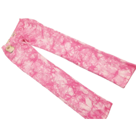 ACCESTAR jeansowe SPODNIEbiodrówki TIE DYE sl | Lapciucha.pl